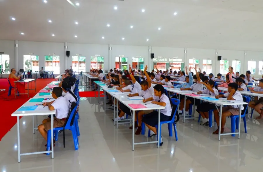ติวธรรมศึกษาที่ศูนย์